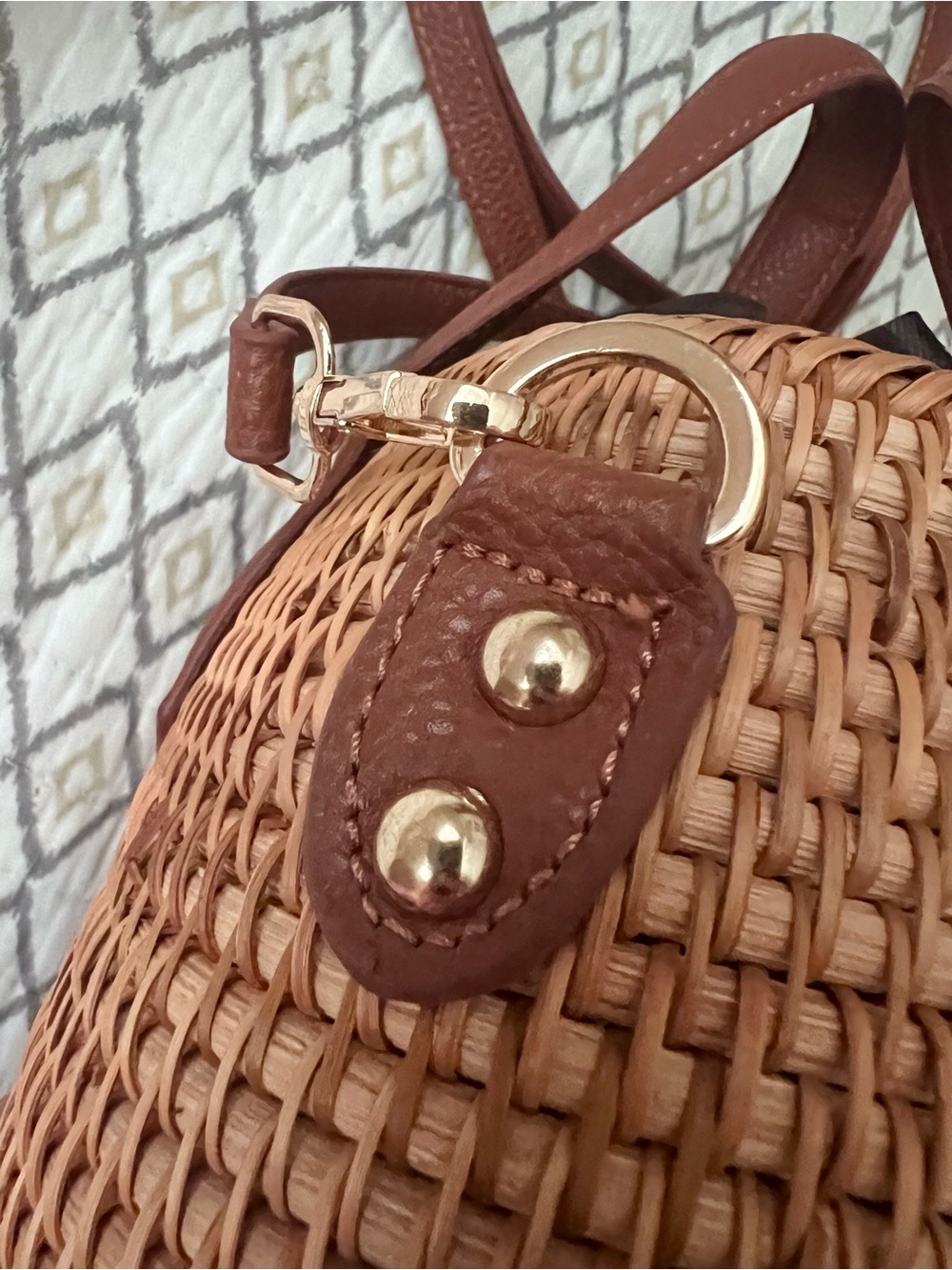 Civico 93 Italy Woven Structure Handbag - Picture 6 of 13